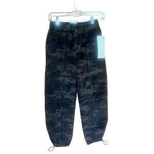 No Boundaries Camo corduroy, parachute pants Sz XXS NWT